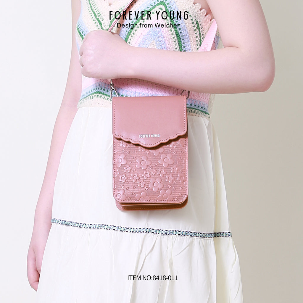Foreign trade  new mobile phone bag women's fashion versatile change bag pu advanced messenger bag large-capacity wholesale