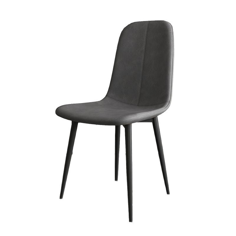 Factory direct normcore dining chair for home italian accessible luxury office chair high density sponge creative negotiation back chair