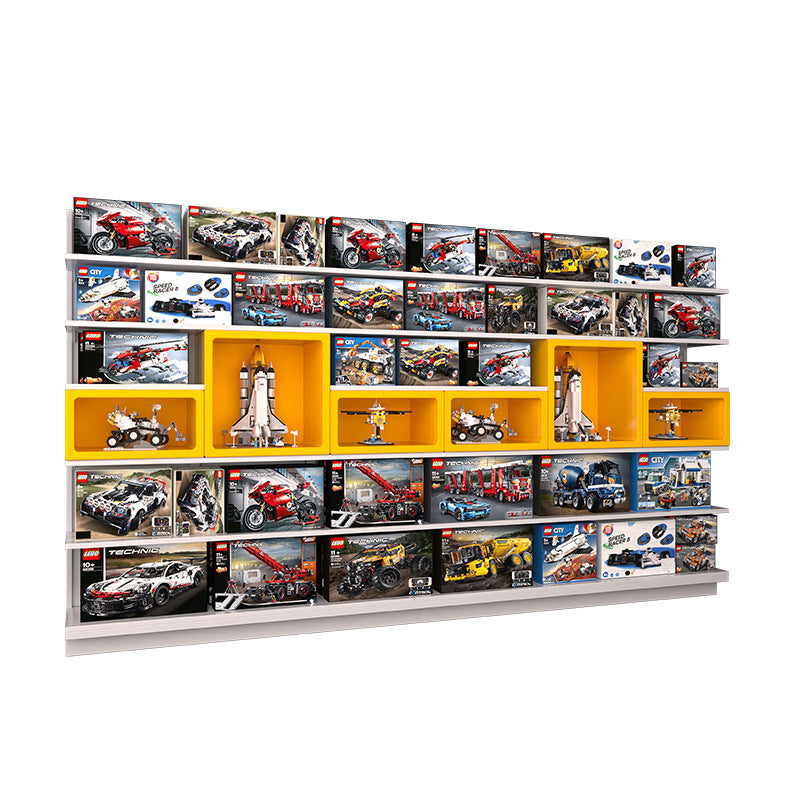 Manufacturer's whole store design shelf Tide play store blind box toy stationery display rack Supermarket creative figure display rack