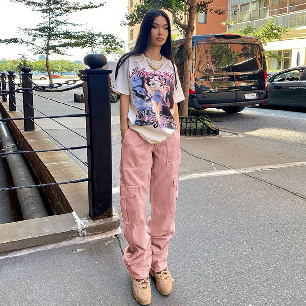 Ebay fashion cross-border  new arrival denim semi-elastic design stylisheasiest for matchworkwear pants  women's fashion