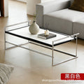 Rio coffee table stainless steel flip tea table living room for home computer table tea table designer coffee table desk all-in-one