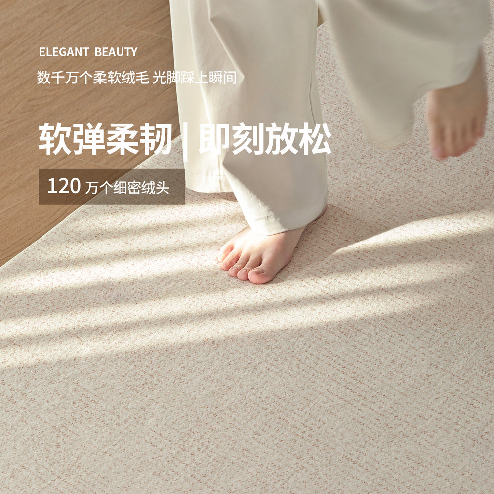Carpet living room medieval style normcore no-wash and wipeable cream style sofa coffee table soundproof floor mat bedside blanket bedroom