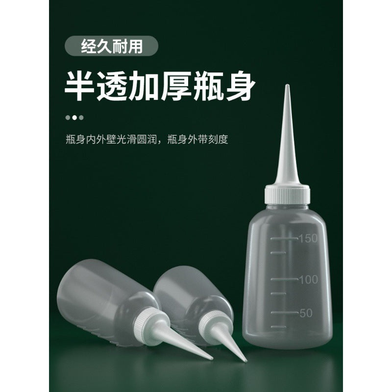 Baolian dispensing bottle, pointed mouth bottle, plastic oil bottle, dripping bottle, industrial dispensing bottle, glue bottle, glue bottle, oil bottle, glue bottle