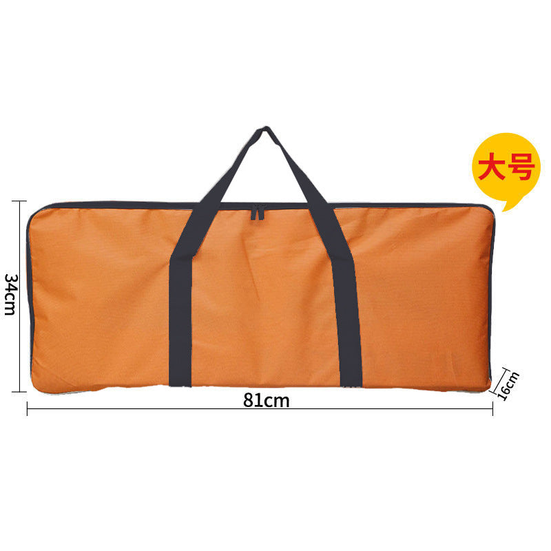 Bbq grill outdoor storage bag charcoal bbq stove tote bbq tool accessories organizer large thickened bag