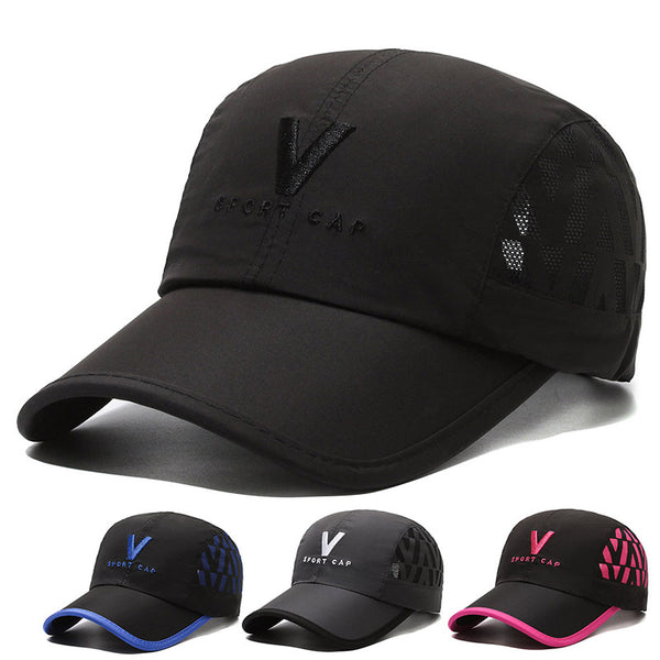 Summer sun protection visor, fishing cap, small face, fashionable and versatile leisure sports baseball cap, sun hat