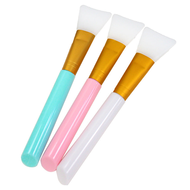 Silicone mask brush - perfect for applying masks, beauty brushes, soft silicone head for mud masks, spa tools, makeup brushes