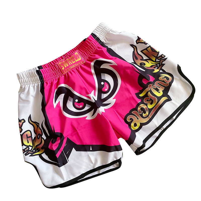 MMA Boxing Training Anti-Wear Fighting Pants UFC Mixed Fighting Muay Thai Shorts Running Fitness Cycling Fighting