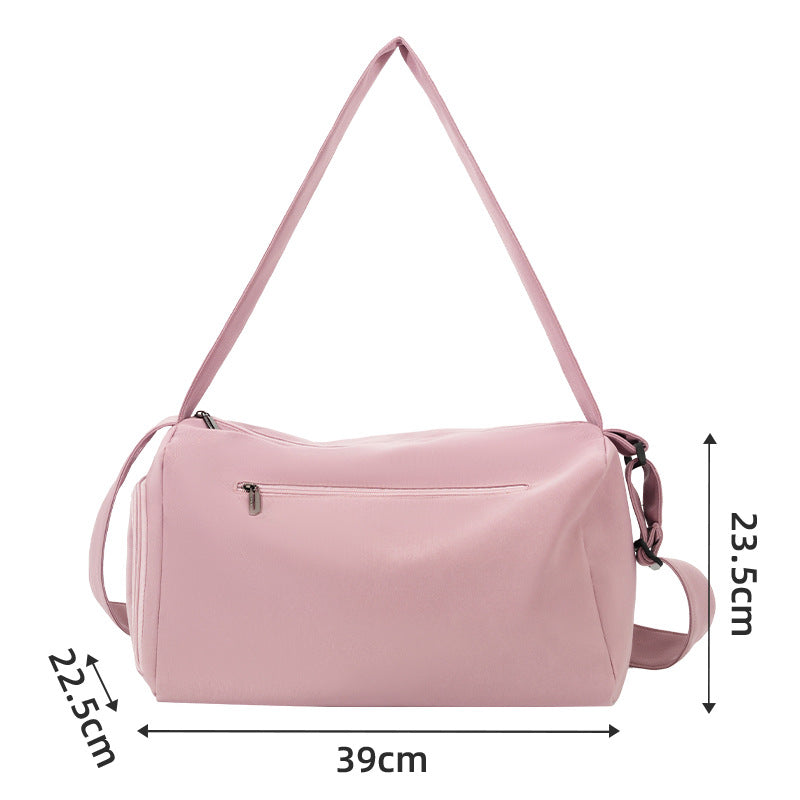 Beilian's new sports yoga bag, short-distance travel bag, large-capacity training, swimming storage, women's crossbody fitness bag