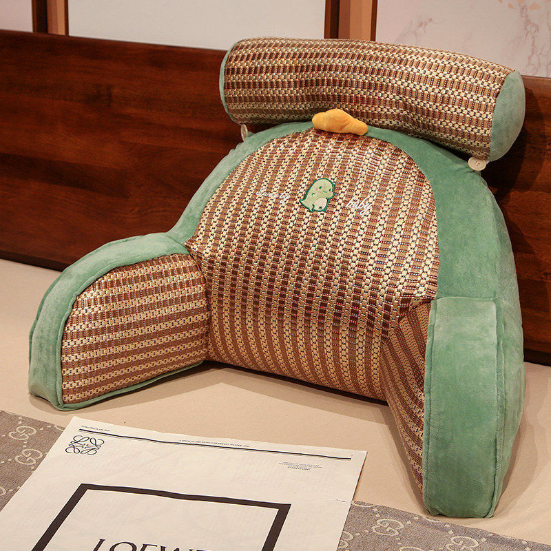 Mat summer bed reading waist pillow bedside cushion soft bag soft bag backrest dormitory sofa pillow bedside