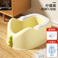 Dinosaur model-pu model-lemon yellow + water thermometer