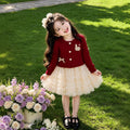 Baby girl two-piece outfit set - spring/autumn  - baby girl dress set - premium quality