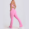 New arrival cross-border sports intimates sling nude yoga clothes outdoor fitness quick-drying yoga pants yoga clothes suit for women