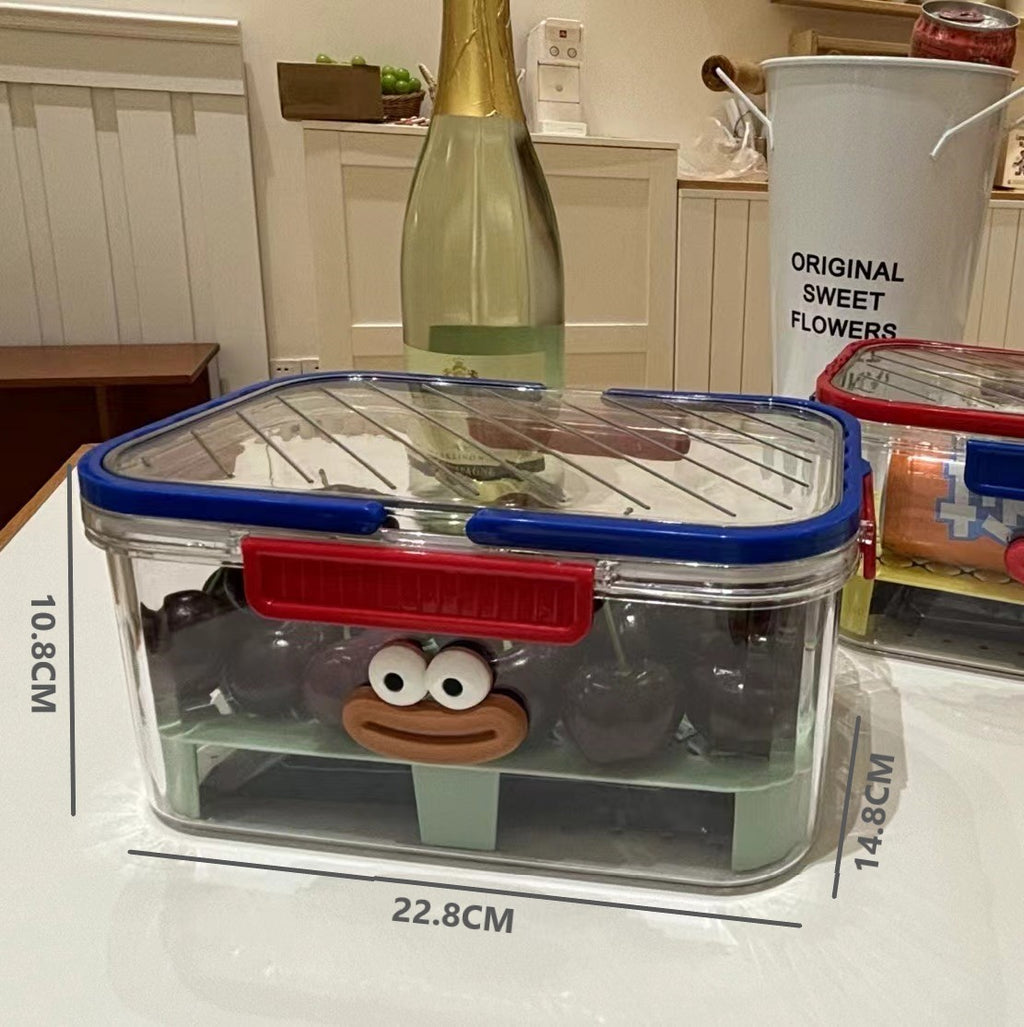 Dopamine Outdoor Picnic Portable Insulation Box Spring outing Camping Fruit Drink Ingredients Fresh-keeping Box