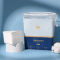 Snow mary mummy wet compress cotton 200 pieces oem personalized disposable water-saving diy facial mask wet compress oem
