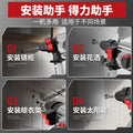 Nanwei brushless cordless rotary hammer, heavy-duty multi-function lithium battery cordless impact drill, industrial-grade electric drill