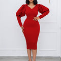 D253   new solid color beaded bodycon pearl halter african plus size european and american dress