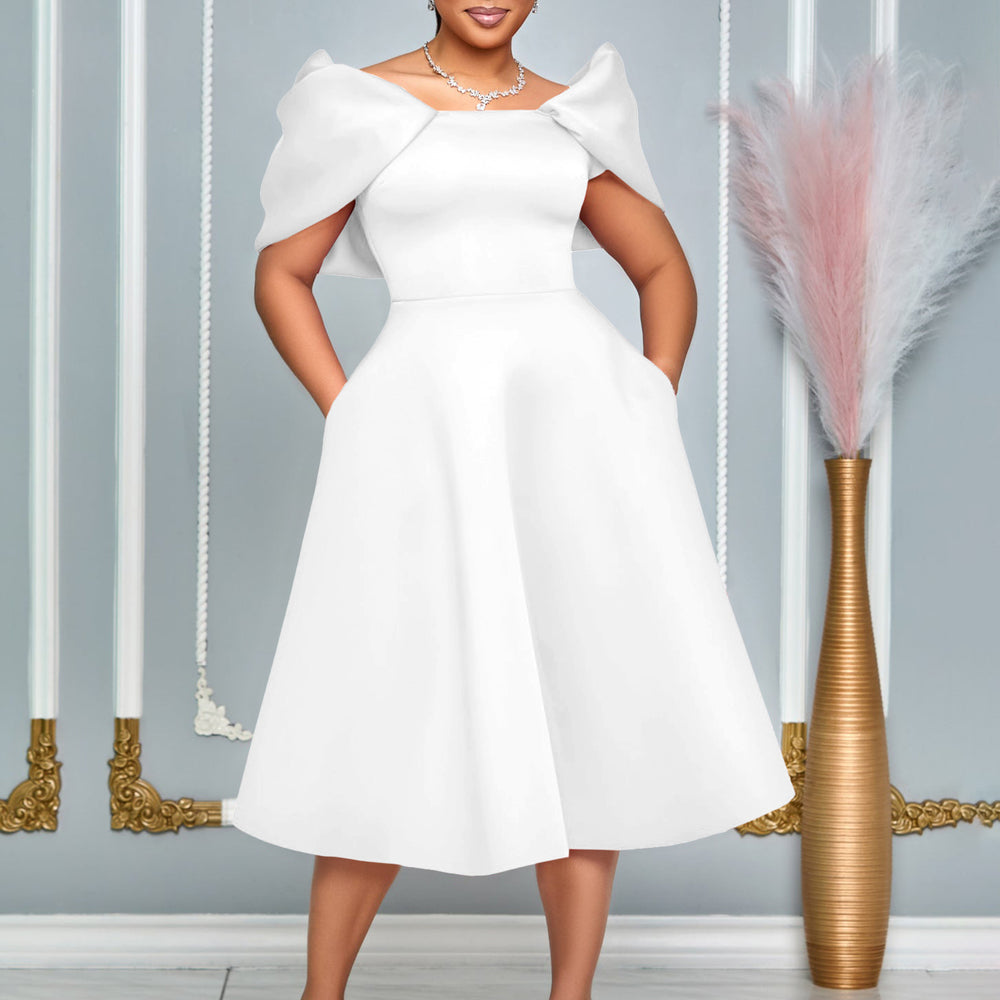 D492  foreign trade women's new fashion elegant sexy banquet dress african european and american style dress