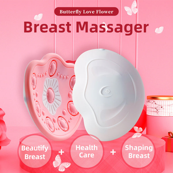 Breast Massager Breast Heating Thermostatic Vibration Improvement Unclogging Female Breast Care Breast Enhancement Massager