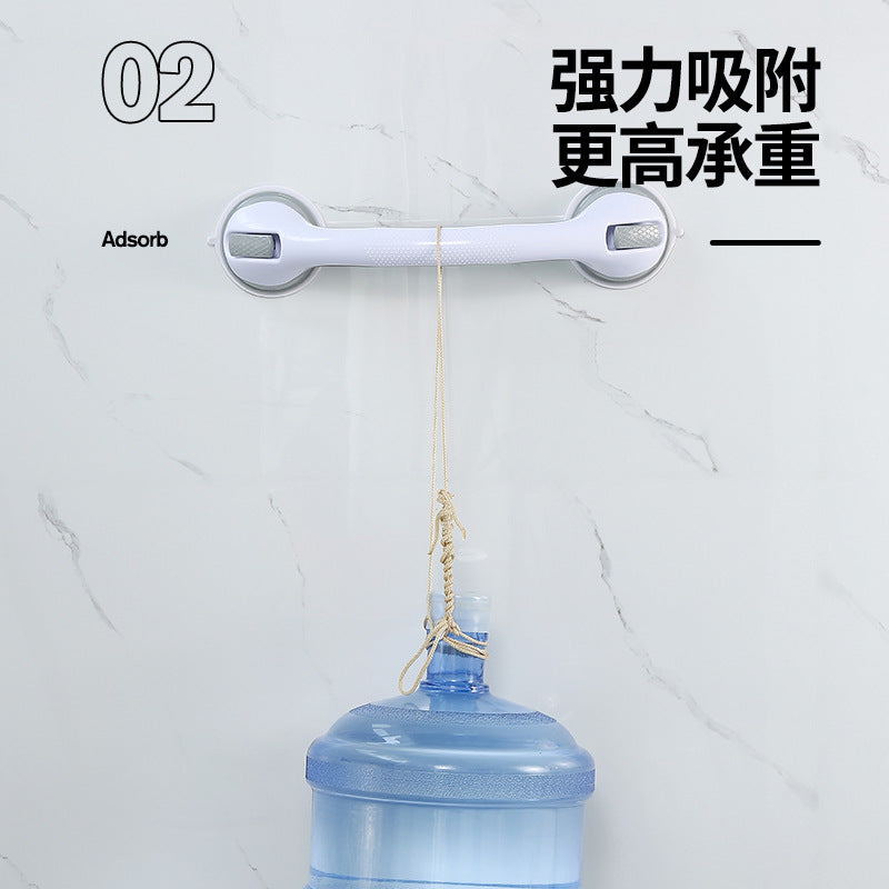 No-drill bathroom anti-fall suction cup grab bar - bathroom handrail, suction cup handrail, glass door and window grab bar for seniors