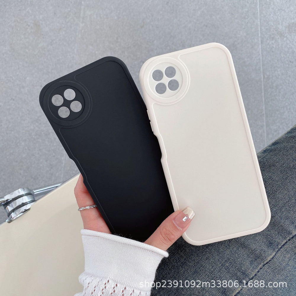 Suitable for huawei pura70pro mobile phone case, little fat girl fine hole frosted nova12 big eyes p60 material case