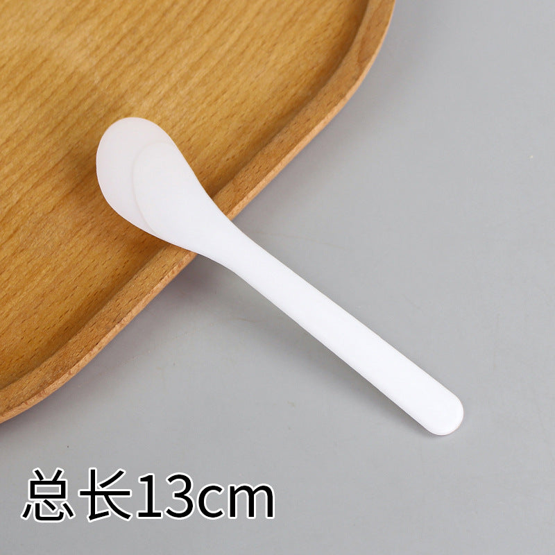 Wholesale facial mask applicator spatula set: plastic beauty mixing, stirring, scraping, and smoothing tools for face, body, and eye creams - crescent shaped spoons included