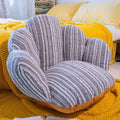 Futon cushion kids heightening butt cushion petals lazy cushion floor stool tatami cushion ginger yellow