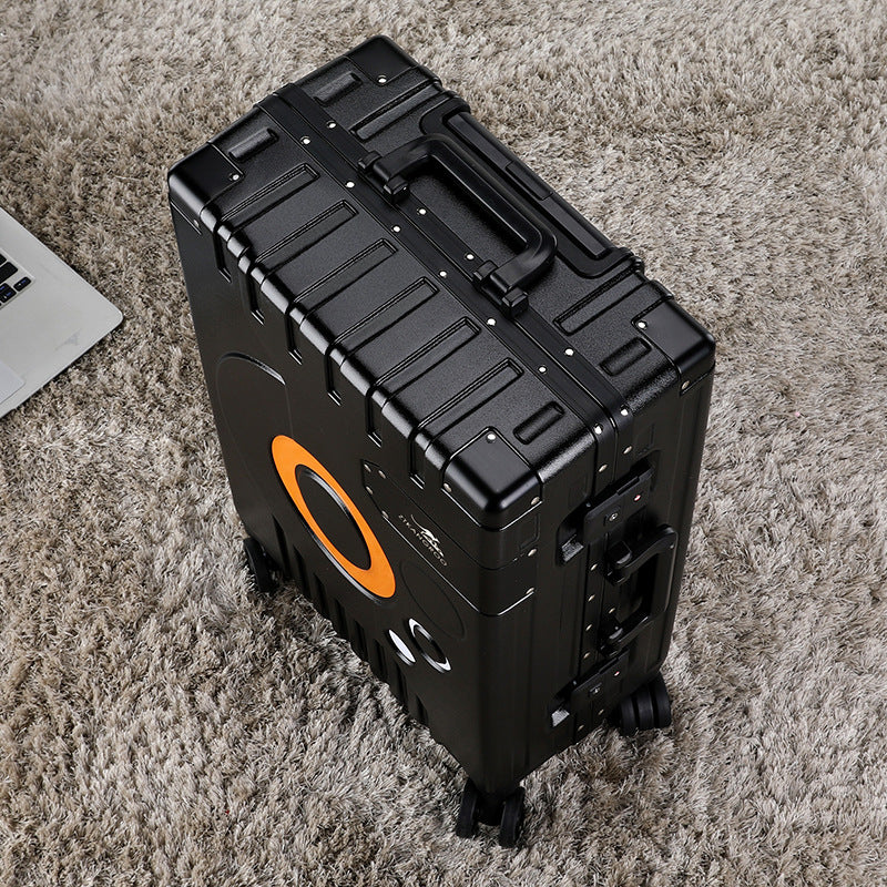 Hongfu Kangaroo Customs Lock Aluminum Frame Trolley Case Silent Universal Wheel Luggage Female Suitcase Male Password Box 20 2