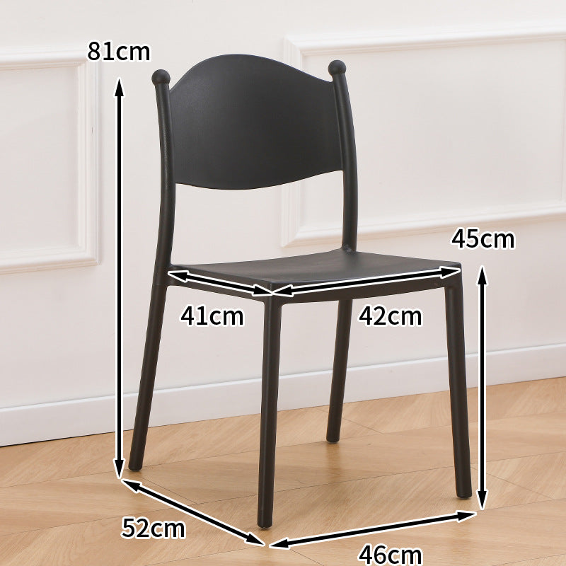 Outdoor bar chair scandinavian net red bar chair thickened plastic high chair bar stool for homecasual high stool