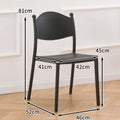 Outdoor bar chair scandinavian net red bar chair thickened plastic high chair bar stool for homecasual high stool