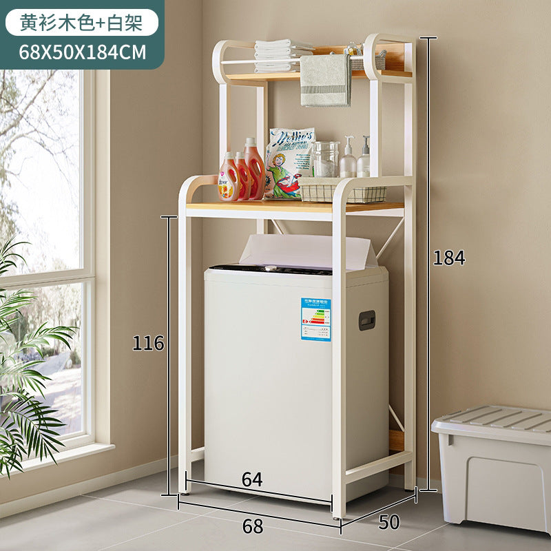 Shelf above washing machine Shelf Floor-to-ceiling drum Turbo flip pulsator Bathroom Balcony Storage Cabinet