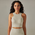 seamless peach beautiful back five-piece set pure color high waist tight jacquard beautiful back bra vest yoga pants suit