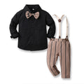 Boys' spring/autumn outfit set - new cross-border style: stylish and trendy two-piece striped set for mid-to-large children, korean style, popular and fashionable