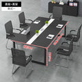 Conference room bench table, small office furniture, negotiation table, training table, office desk and chair combination, multi-person desk