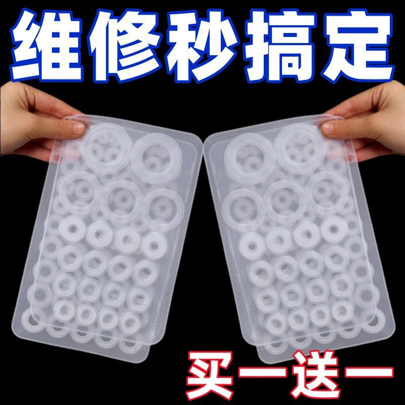 Factory direct sales silicone repair kit gasket set combination silicone sealing ring faucet repair with sealing ring