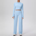 Cloud-feel quick-dry zip-up yoga set - high-waisted, slim-fit, outdoor casual running & fitness activewear for women