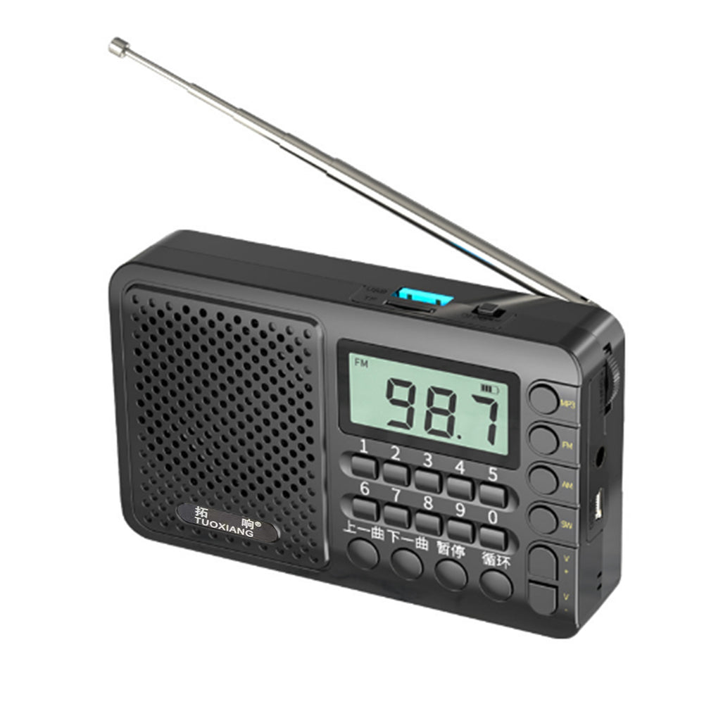 Tuoxiang t-6621 full-band elderly radio portable elderly portable fm automatic station radio