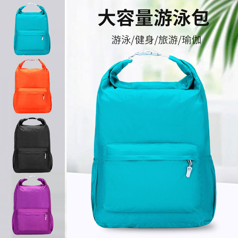 New swimming fitness bag simple indoor sports portable cross crossbody backpack waterproof wholesale lightweight
