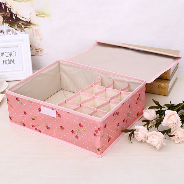Underwear storage box, household underwear, socks finishing artifact, two-in-one bra, underwear fabric division drawer type