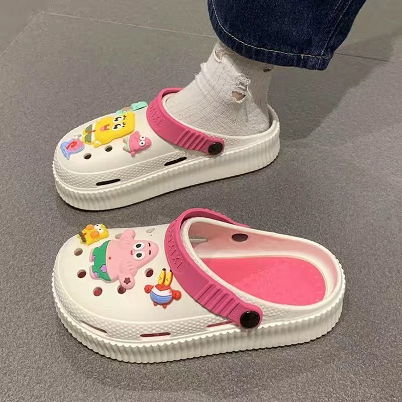 Women's summer 2024 new eva platform clogs: comfortable, slip-resistant, and stylish outdoor sandals