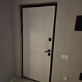 Russian door central asia turkish mdf panel door thermal insulation entrance apartment door export engineering steel security door