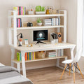 Desk computer desk bookshelf combination home study table minimalist student academic writing desk office desk gaming desk