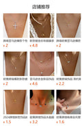 Emerald crystal necklace wholesale european and american autumn and winter jewelry accessories women's water drop retroniche styleclassy sense sweater chain