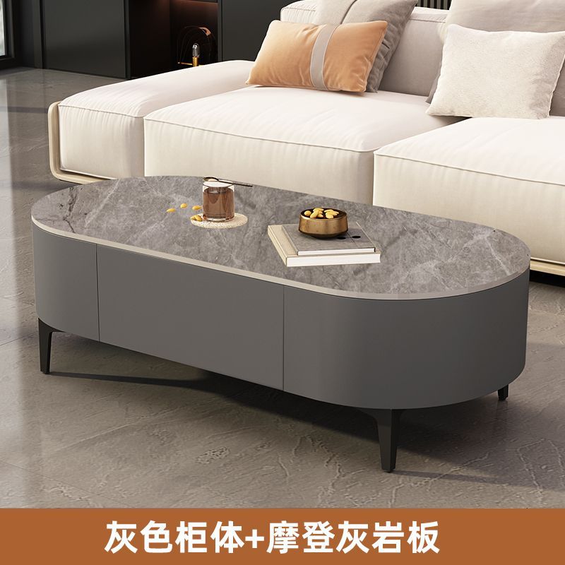Coffee table accessible luxurycasual living room for home small apartment oval coffee table slate new arrival tea table classy coffee table table