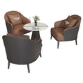 Business casual negotiation table and chair set - ideal for hotels, 4s stores, sales centers, reception areas, dining rooms, and cafes