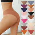 Multi-color european and american sexy seamless ice silk women's panties - breathable, invisible, minimalist low-rise underwear - ready stock wholesale