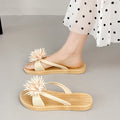 Super fairy one-strap women's summer outdoor new floral sandals lightweight non-slip casual sandals versatile beach shoes