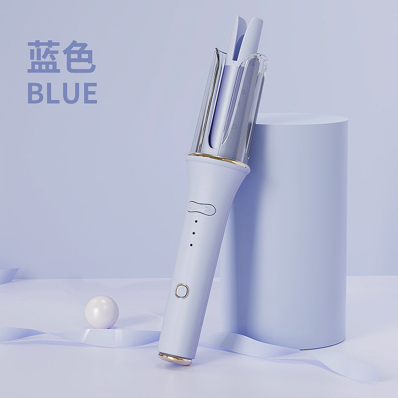 new arrival fully automatic curling wand handy gadget large roll lazy big wave negative ion perm curling iron electric spin