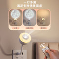 Smart voice-activated night light - ambient mood lighting, sleep aid, romantic starry sky projection, night light with remote control, moon lamp for bedroom bedside