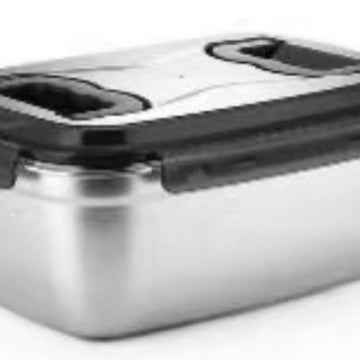 304 stainless steel lunch box with lid, fruit sealed lunch box, rectangular lunch box, refrigerator crisper box set