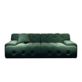 Rocburg fabric compression sofa - modern living room, compact design, export-quality, straight-row compression sofa